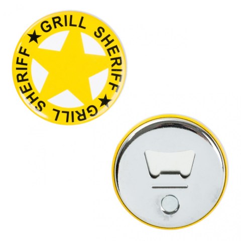 Grill Sheriff fartuszek męski BBQ otwieracz GRATIS