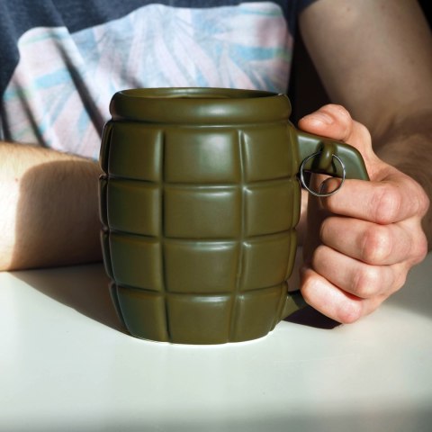 Gigantyczny Kubek Granat Zielony dla chłopaka męża