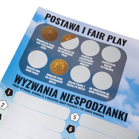Zdrapka Piłkarza Sprintigo - motywacyjny prezent dla młodego piłkarza