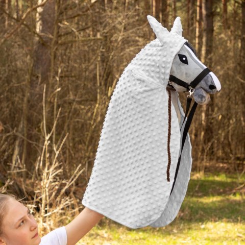 Peleryna Skippi dla Hobby Horse - szary - uniwersalny rozmiar A3 A4