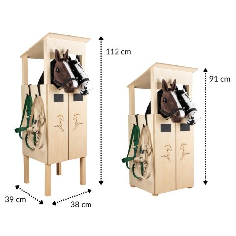 Skippi Stajnia dla Hobby Horse - super prezent dla miłośniczki Hobby Horse