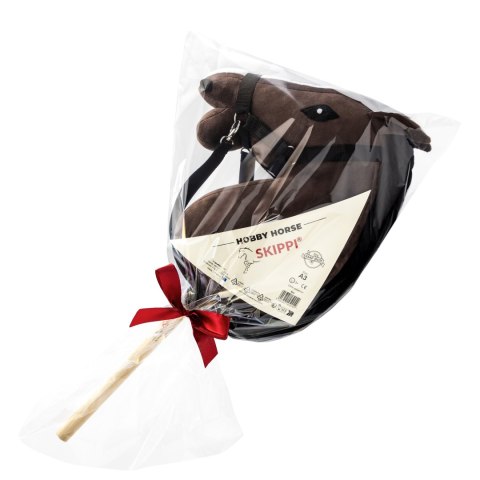 Zestaw Skippi - Hobby Horse Gniady - Derka i nauszniki - mięta i niebieski