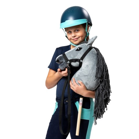 Zestaw Skippi - Hobby Horse szary i dodatkowy kantar - szary